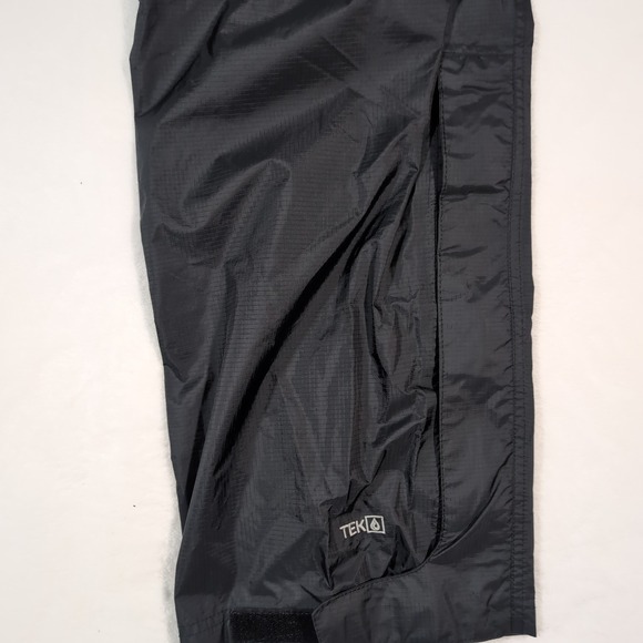 LL Bean TEK 2.5 Rain Pants Womens 2X Reg Black Ripstop Waterproof Hiking 268242 - Picture 4 of 11